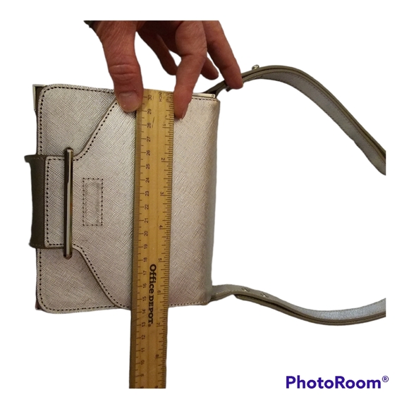 Loeffler Randall purse, small, silver - Picture 10 of 11